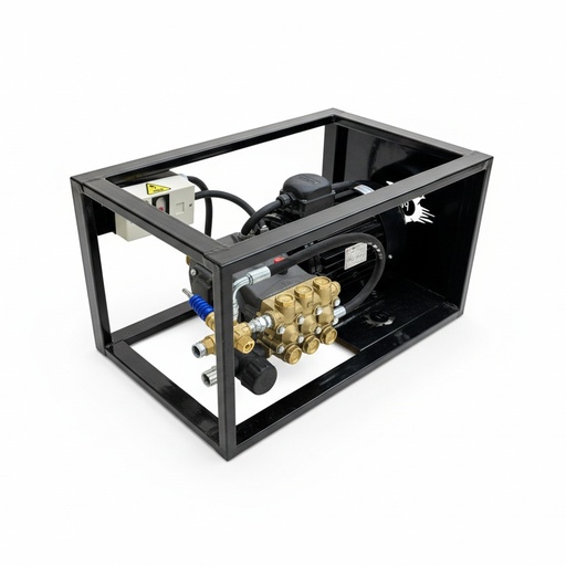 [CWJWXX00084] مجموعة غسيل انتربامب ايطالي معدن 7.5 حصان 200 بار 380 فولت INTERPUMP/ G.JET Power Wash 15/200