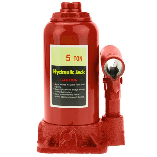 [TSBJXX00001] GEC Heavy Duty Bottle Jack 5 Ton Max.Height 385mm
