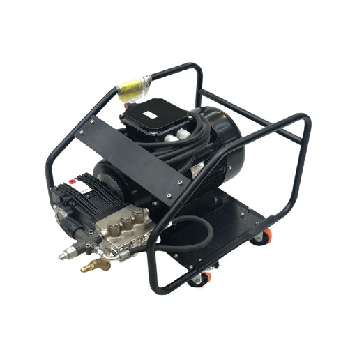 [CWDWXX00022] ماكينة غسيل متحركة دراجون ماركة جي اي سي موديل U.DRAGON 15/500 - طلمبة اودور 500 بار 20 حصان 15 لتر 3 فاز ايطالي