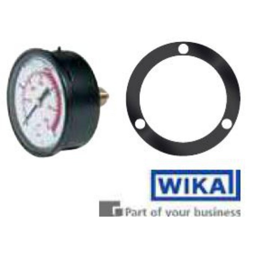 [107280] MV PRESSURE GAUGE DN 63 High Pressure Glycerin Gauge 400 Bar 1/4 Inch