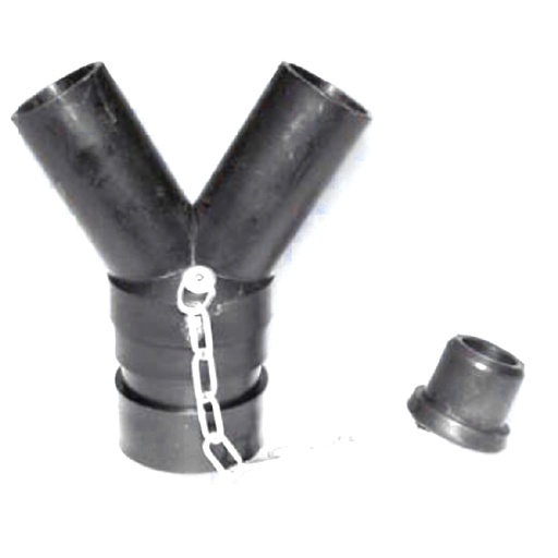 [CWVCAS00029] وصلة مكنسة صناعي حرف Y للتشغيل المزدوج ماركة اي بي سي - ايطالي