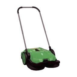 [12019] مكنسة ايطالي يدوي لتنظيف الارضيات الخارجية 22 بوصة 25 لتر IPC/SWEEPER 550M