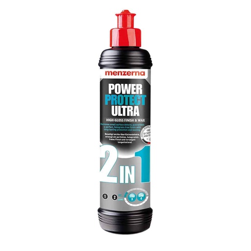 [13021112] كمبوند تلميع مينزيرنا الماني 2*1 عبوة 250 ممل Power Protect Ultra 2in1
