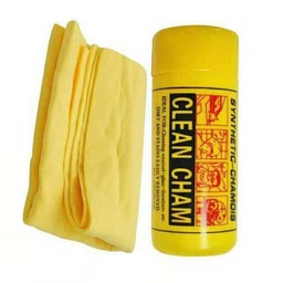 [130425] فوطة جلد غزال تغليف داخل علبة بلاستيك مقاس كبير BR/CLEAN CHAM BIG