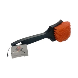 [130428] فرشة برازرز ذراع اسود بشعر احمر للتنظيف الداخلي BR/FOOT BRUSH