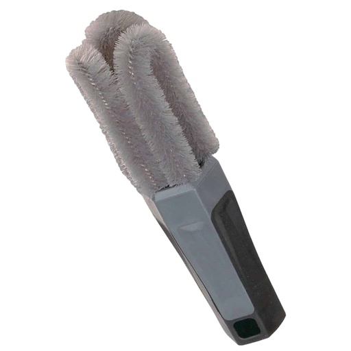 [130411] فرشة برازرز بيد رمادي لتنظيف مسامير الجنوط BR/NUT BRUSH 2