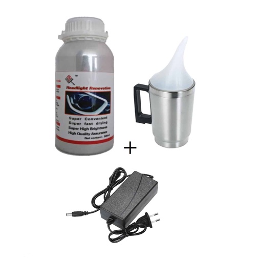 [130368] شنطة كاملة تلميع فوانيس السيارة BR/HEAD LIGHT REPAIR TOOL