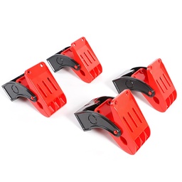 [130392] BROTHERS 4PCS Heavy Duty Hanging Clamp For Car Floor Mats & Towels