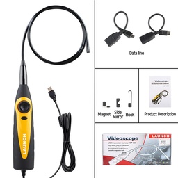 [140520] LAUNCH VSP-600 Inspection Camera Videoscope Borescope With 7mm USB For Viewing / Capturing Images Of Hard To Reach Areas