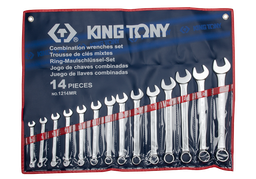 [170339] KING TONY 1214MR 14 PCS Combination Wrench Set 10~32 mm