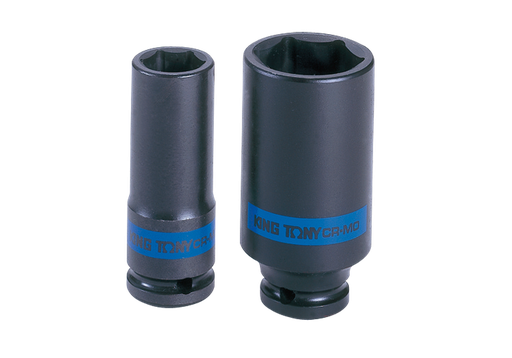 [HPWTXX00027] KING TONY 443519M 1/2" DR. 6 Point Metric Deep Impact Socket 19mm