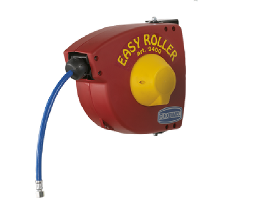 [20117] بكرة خرطوم هواء ايطالي اتوماتيك 6.5مم*10مم زرقاء وحمراء 9408 FLEX9408