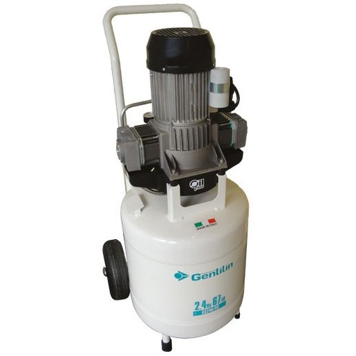 [PSACXX00017] GENTILIN CSK240/50 Oil Free Silent Medical Air Compressor 2.45HP 50Liters 10Bar
