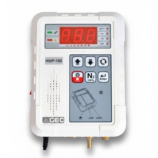 [TSAIXX00003] جهاز تزويد كاوتش ديجيتال اوتوماتيك حائطي ماركة برايت موديل HWP-100 ضغط 12 بار