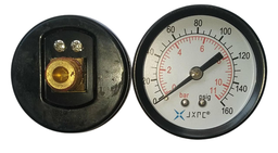 [804328] FG Rear Connection Pressure Gauge 60mm 12 Bar 1/4 Inch