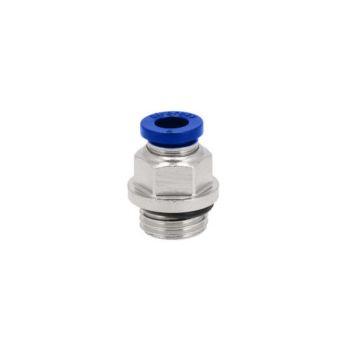 [80457] GEC Push-In Fitting For Spring Hose 6 mm * 1/4 Inch M