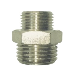 [804522] نبل ذكر ايطالي 3/8*1/2 بوصة FG REDUCING NIPPLE 3/8*1/2"