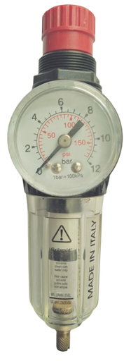 [803128] منظم وفلتر هواء 1/4 بالعداد بدون جراب ايطالى