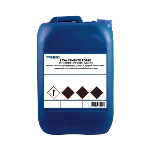 [13024815] مزيل الاسمنت 5 لتر (نسبة التخفيف: 1 لتر مادة الي 10 لتر ماء) FRA BER/LAVA CEMENTO FORTE 5 KG