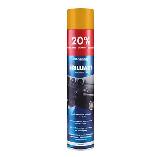 [CCCCXX00036] ملمع تابلوه وفبر بخاخ (فانيليا) 750 مل ماركة فرابر موديل BRILLIANT SPRAY