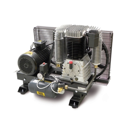 [PSACXX00029] SHAMAL K50/BF10 Base Plate Air Compressor 11Bar 3Liter 10HP (380V)
