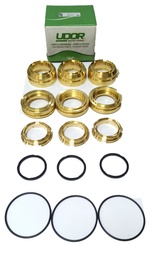 [106648] طقم غوايش نحاس اودور ايطالي UDOR BRASS RINGS KIT146 / VX-B 160-130