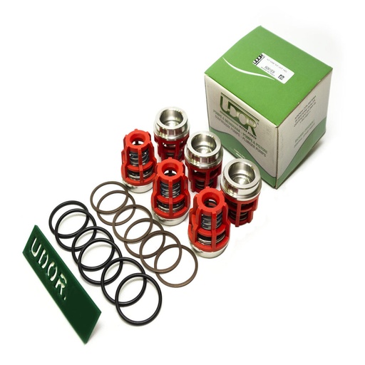 [CWUPSP00032] UDOR KIT142 High Pressure Pump Valve Kit For VX-B 160/130 - 130/160