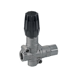 [7017] MV VHP60 Stainless Steel Unloader Valve By-pass With Knob 550Bar 100L/Min (1/2 Inch)